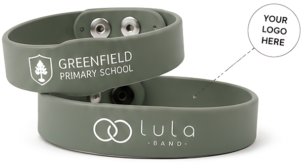 LulaBand branded for a school